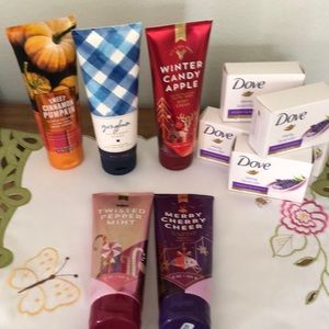 Hand lotion and soap